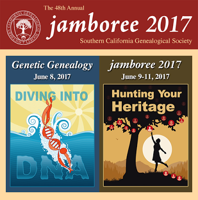 SCGS Genealogy Jamboree 2017