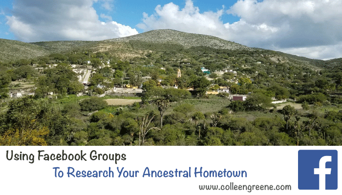 Using Facebook Groups to Research Your Ancestral Hometown
