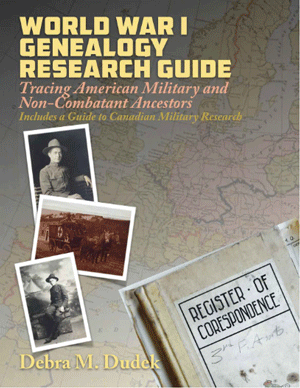 Book jacket for the World War I Genealogy Research Guide