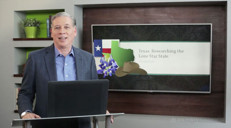 Ancestry Academy Texas Research Course
